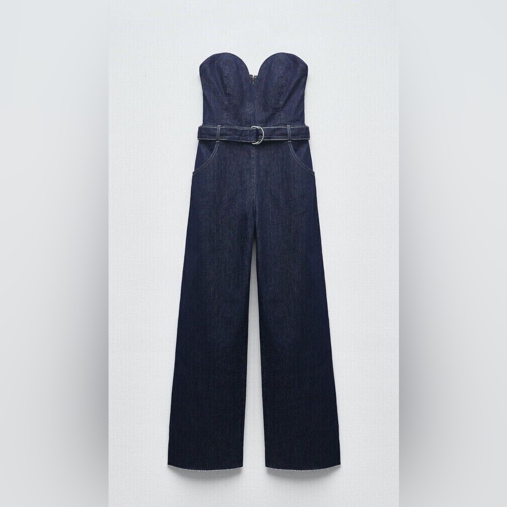 Zara denim jumpsuit (never worn)
